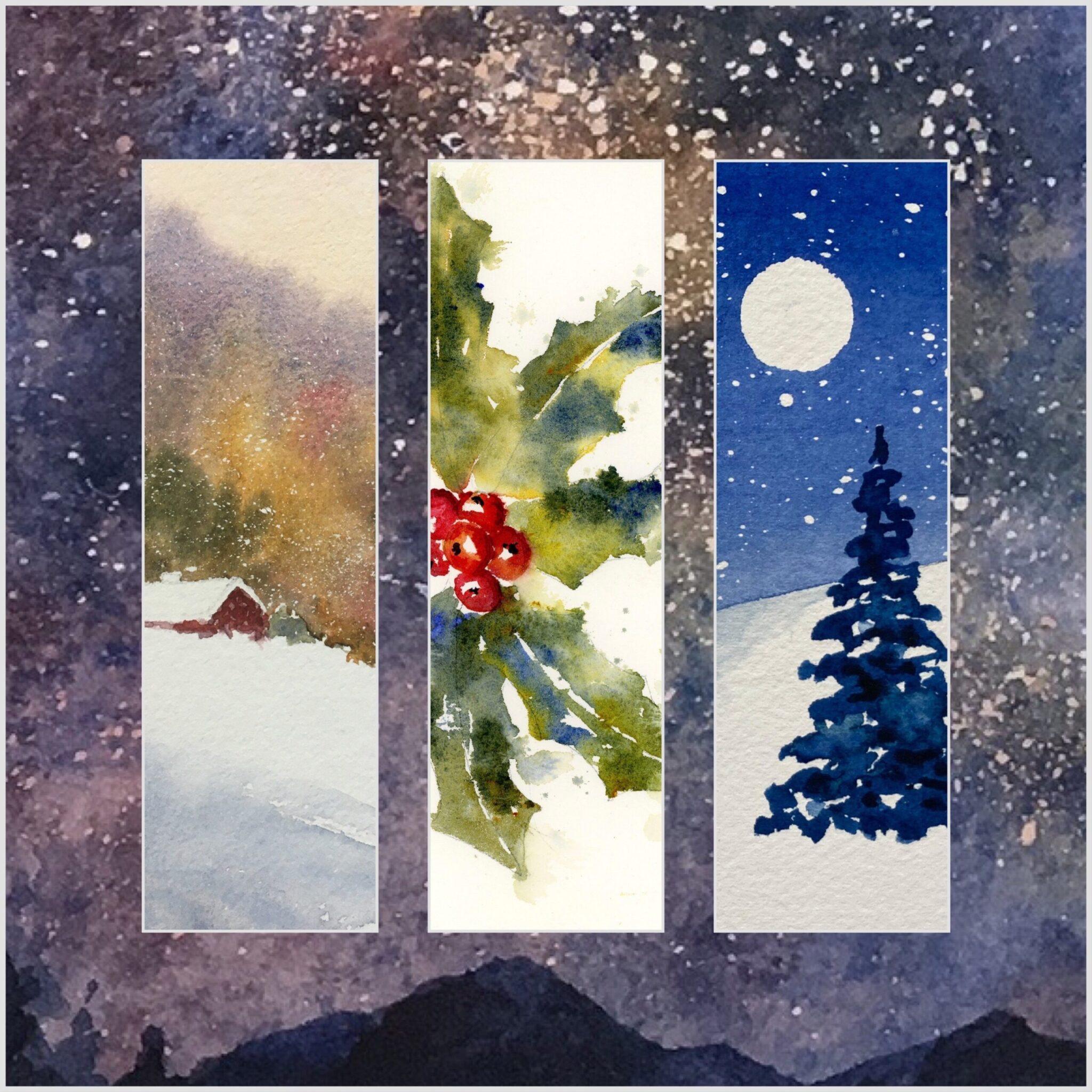 Holiday Painting and Card Workshop // All Levels // Tuesday