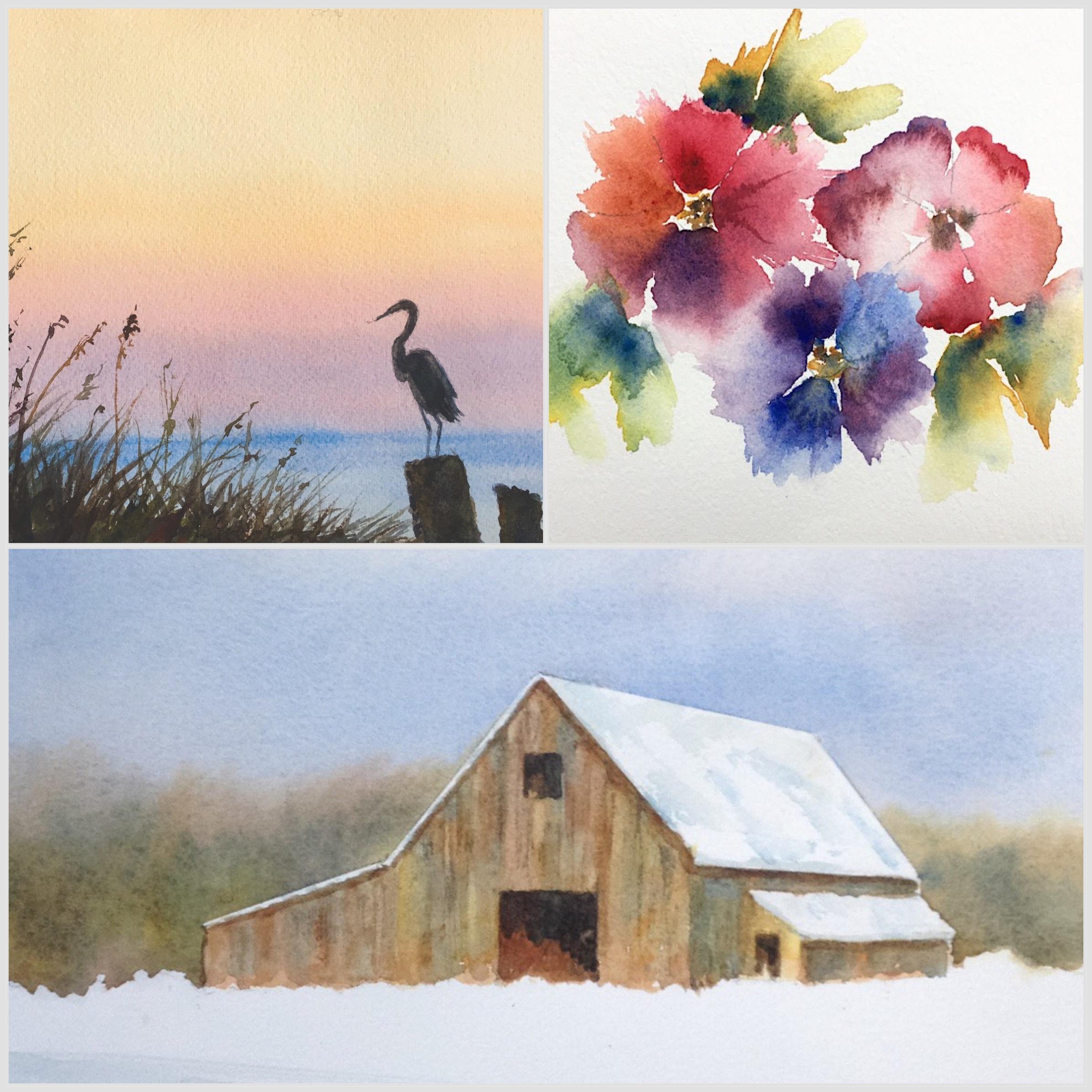 Beginning Watercolor // Introductory - Beginner // Thursday