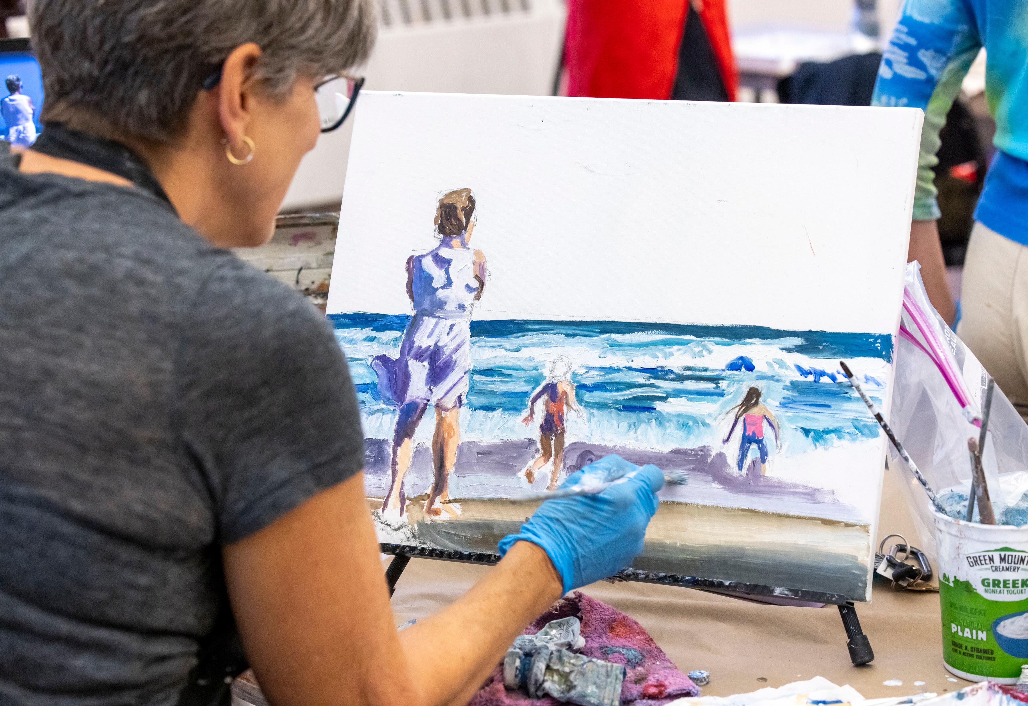 Painting Oil and Acrylic // All Levels // Wednesday