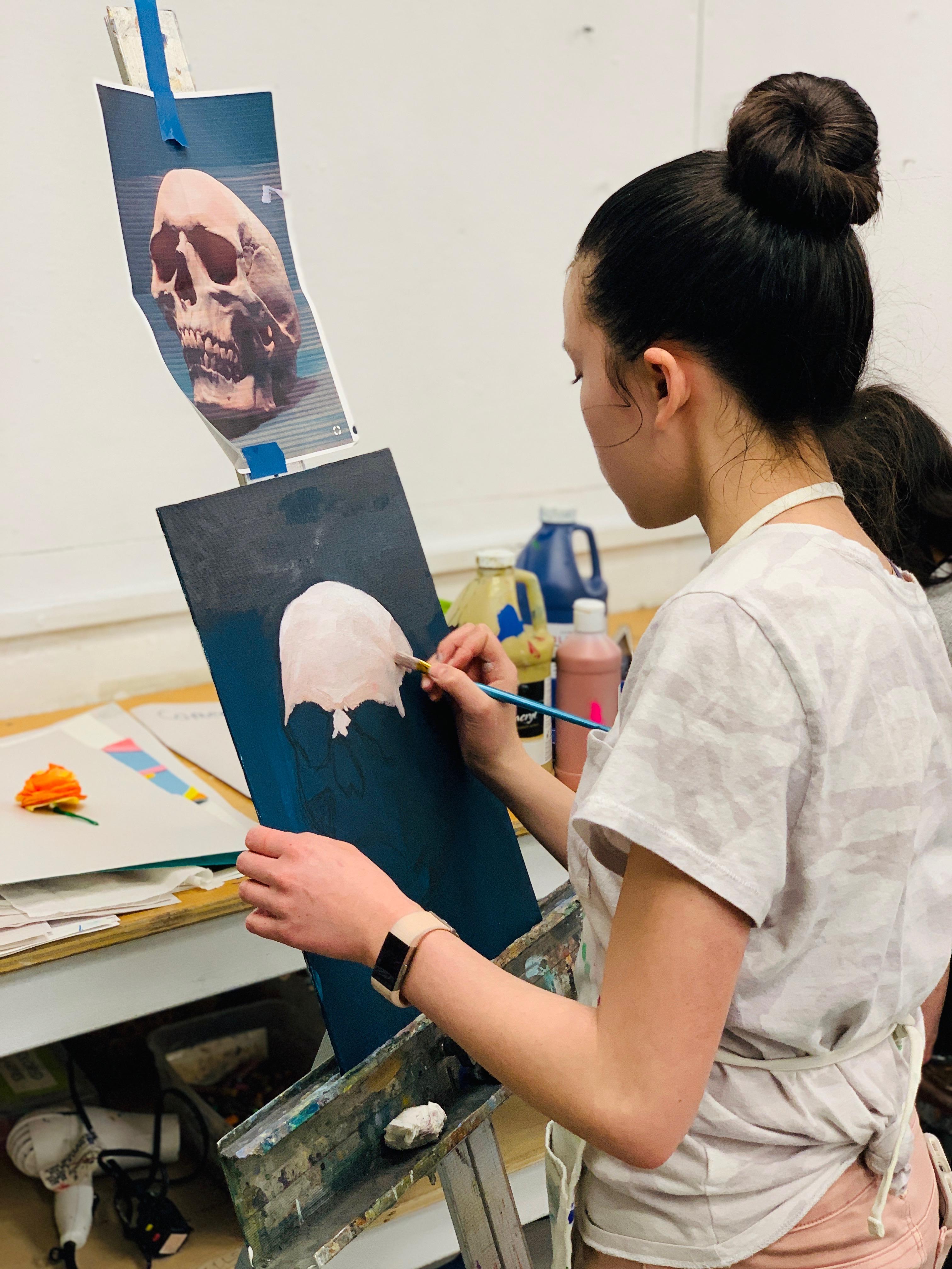 Painting Studio and Techniques for Teens GR 7-10 // Monday