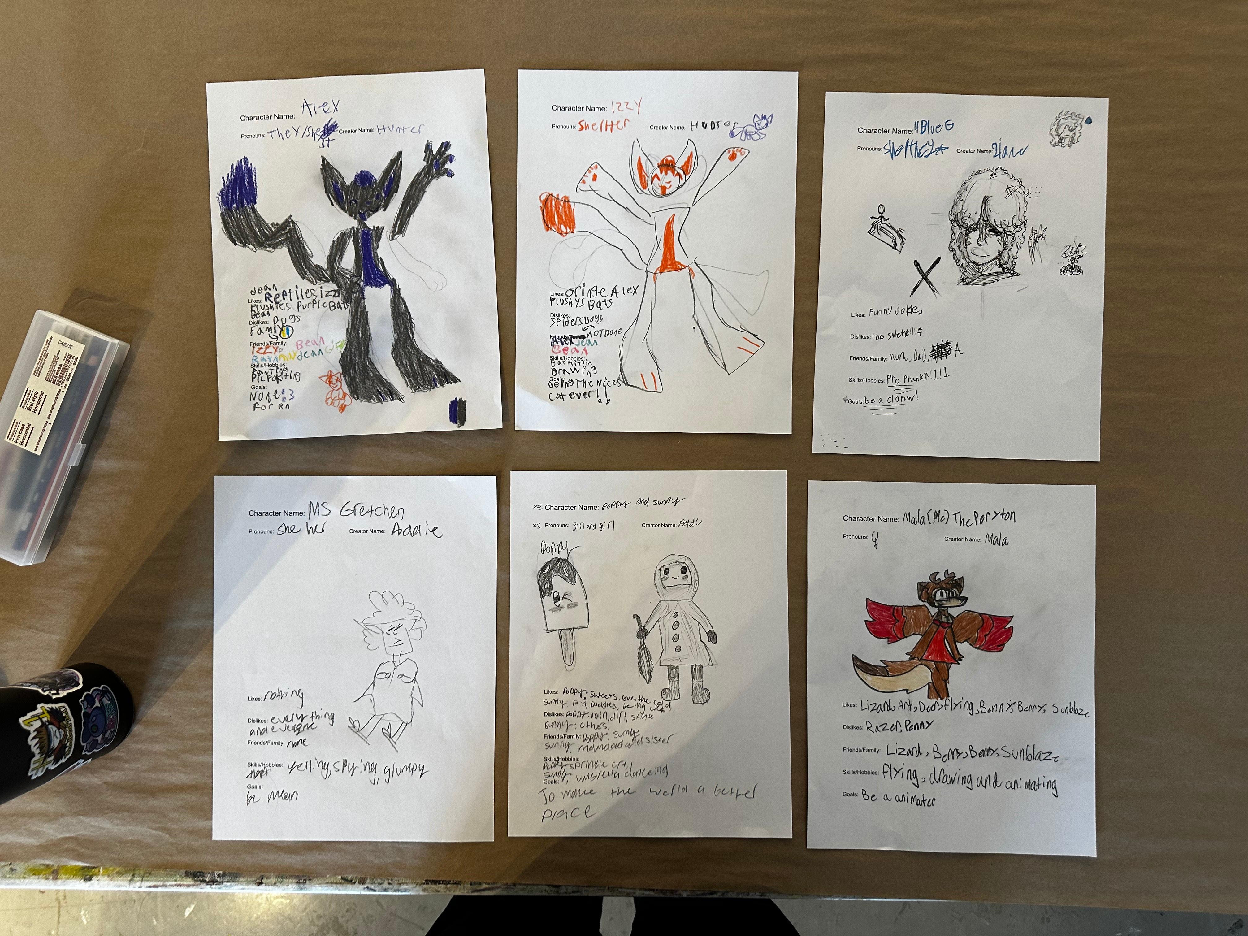 Character Design for Storytelling GR 5 - 8 // Saturday